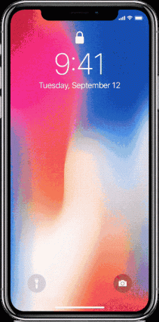 Sblocco iPhone X con Face ID