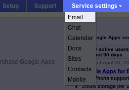 Guida di Google Apps: email gratuita e altro ancora sul tuo sito Web ggle page20image7960 filtrata