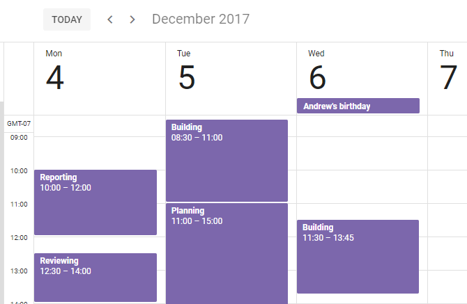 focus segreto produttività attività batch calendario google