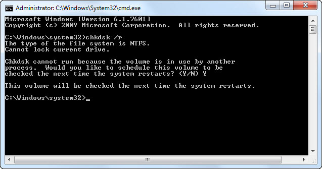 chkdsk-r-pianificazione-to-run