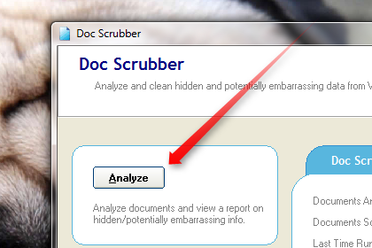 Come cancellare i metadati dai documenti Word [Windows] analizza il docscrubber