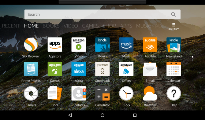 Il tuo manuale non ufficiale di Amazon Fire Tablet muo android amazonfireguide home