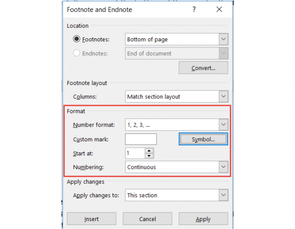 La semplice guida alla scheda Riferimenti di Microsoft Word MSWord Footnoteformat