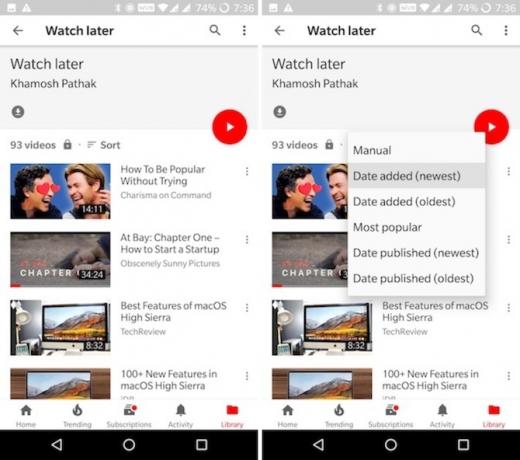 Suggerimenti e trucchi per YouTube Android 3