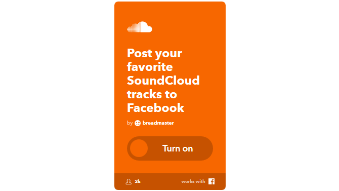 La guida IFTTT definitiva: utilizza lo strumento più potente del Web come un Pro 39IFTTT SoundcloudLIkesToFB