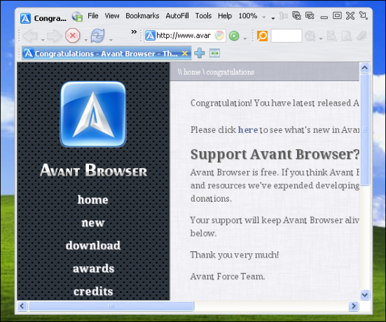 alternative del browser per Windows