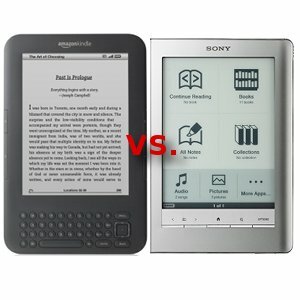 lettore kindle vs sony