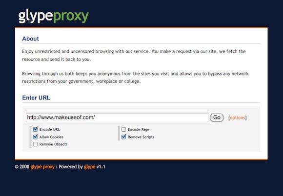 creare un server proxy per navigare sul web