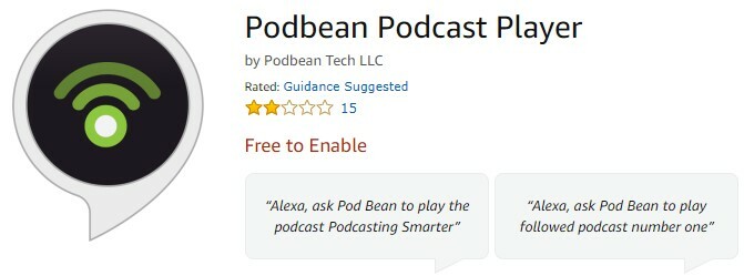 Podbean per podcast di eco amazon