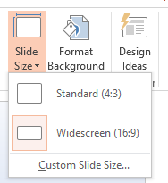 Come modificare le dimensioni delle diapositive in PowerPoint PowerPoint aspetto