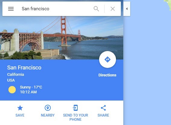 Google Maps è tutto ciò che serve per i dati meteorologici in tempo reale Google Maps Meteo