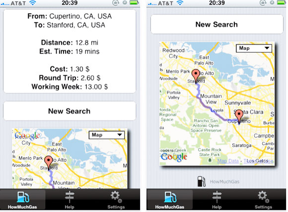 ci sono app per iPhone per controllare i prezzi del gas?