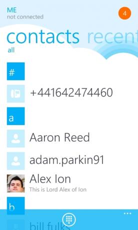 Windows Phone Instant Messenger