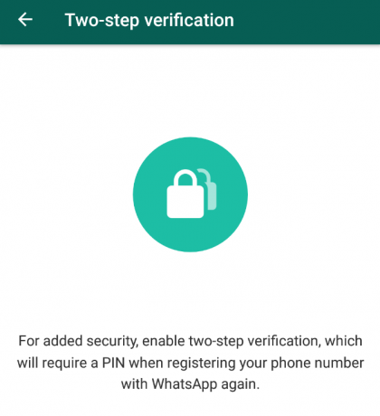 verifica in due passaggi di whatsapp