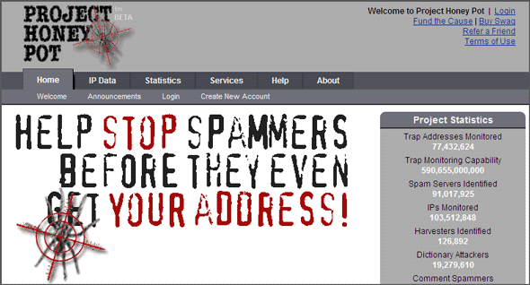 smettere di ricevere e-mail di spam