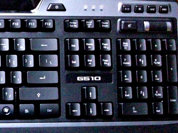 tastiera da gioco logitech g510