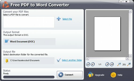 converti pdf in word