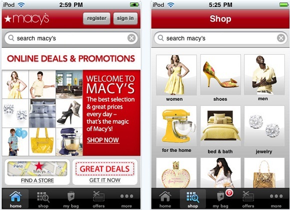 app per lo shopping iPhone