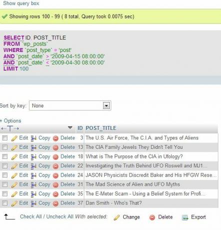 query sql di wordpress