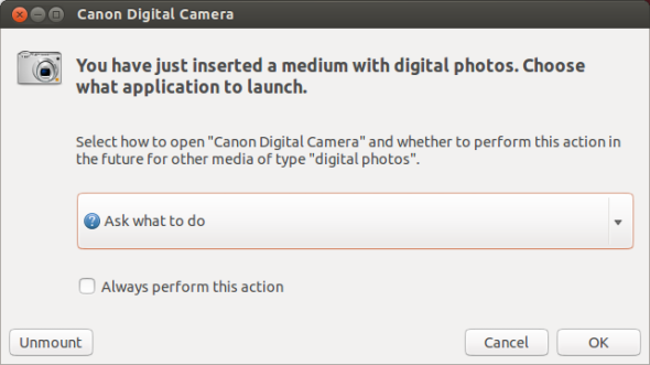 fotocamere digitali linux