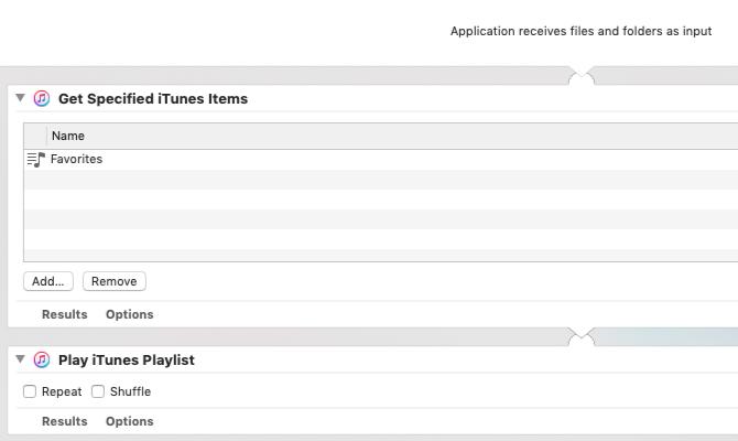 App Automator per riprodurre una playlist specifica su Mac