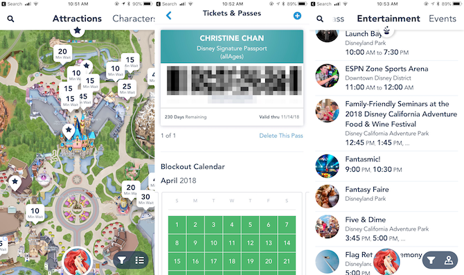 Disneyland App ufficiale