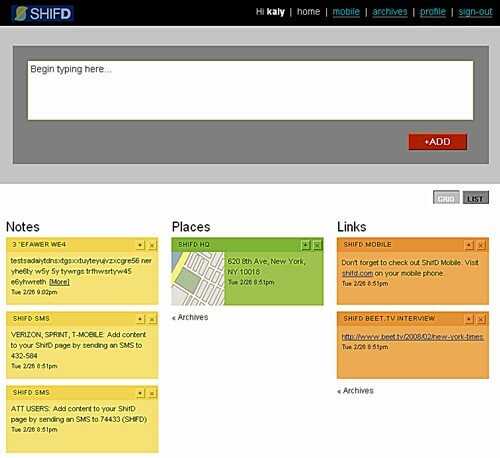 Sincronizza note, collegamenti e luoghi tra più dispositivi