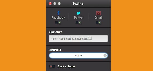 Swifty-For-Mac-Settings