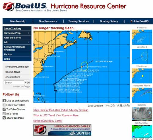 8 migliori siti web di tracciamento degli uragani sul monitoraggio degli uragani Web07