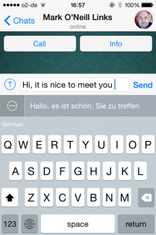 Slated è una tastiera iOS 8 che traduce conversazioni per te in programma5