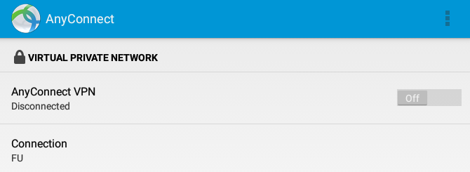 Come connettersi alla VPN di lavoro con il tablet Android AnyConnect su 670x245