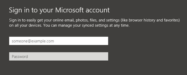 Microsoft account