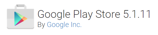 logo del Google Play Store