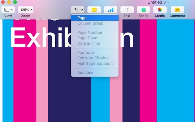 Come creare pagine e documenti impressionanti su Mac aggiungere pagina