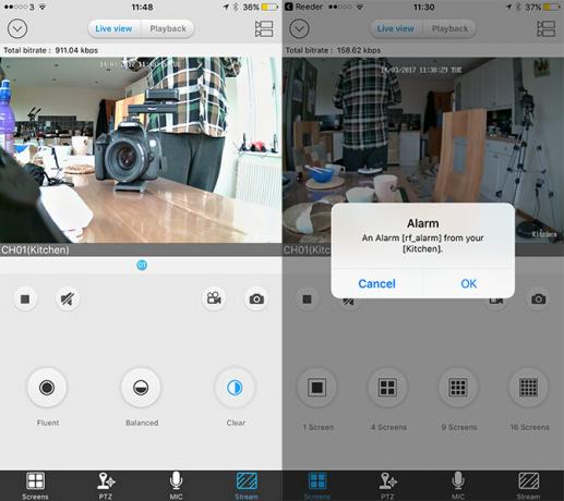 Reolink Keen: interfaccia screencap 100% Wireless Security Cam Review