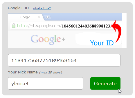 google più nome url