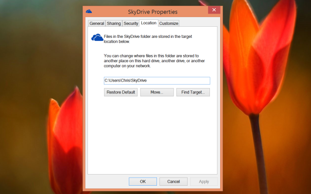 move-SkyDrive-cartella-on-windows-8.1