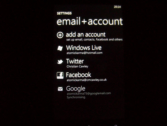 installa gmail windows phone