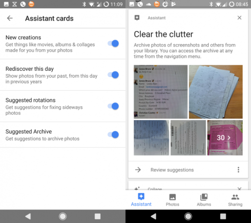 google photos assistant archive