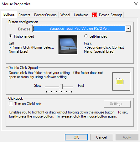 Una breve guida agli strumenti di accessibilità di Windows 10 Proprietà del mouse windows10