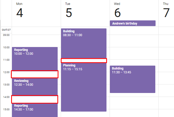 focus segreto produttività attività batch calendario google