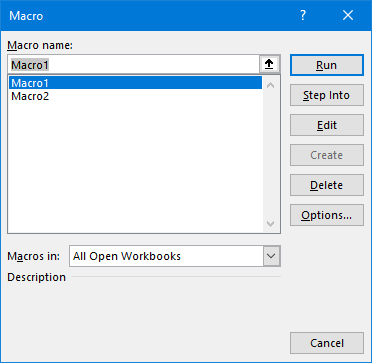 come registrare una macro in Excel 2016