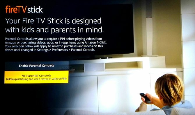 Configurazione di Amazon Fire TV Stick: abilita o disabilita il controllo genitori