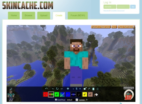 fare pelli minecraft