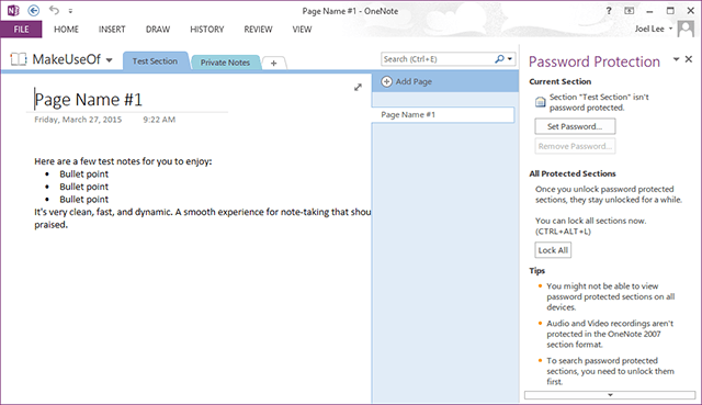 OneNote-avanzata