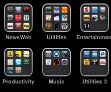 organizzare le app per iPhone