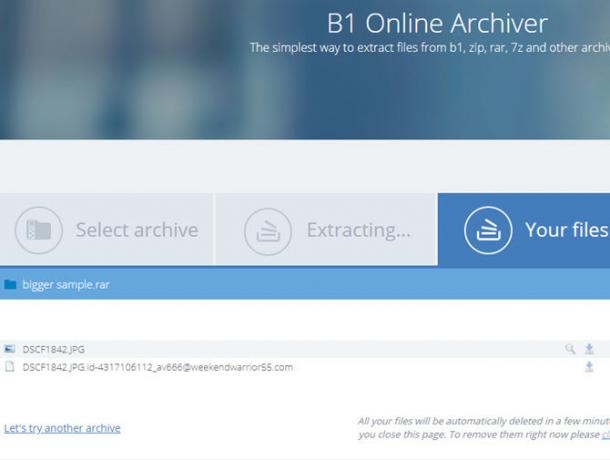 B1 Archiver online