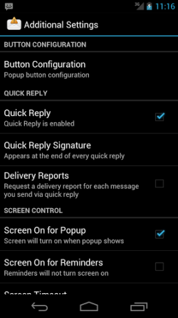 app Android popup sms,