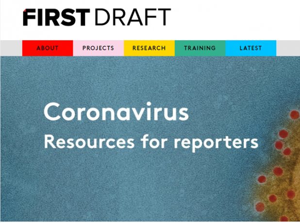 prima bozza di reporter sulle risorse del coronavirus