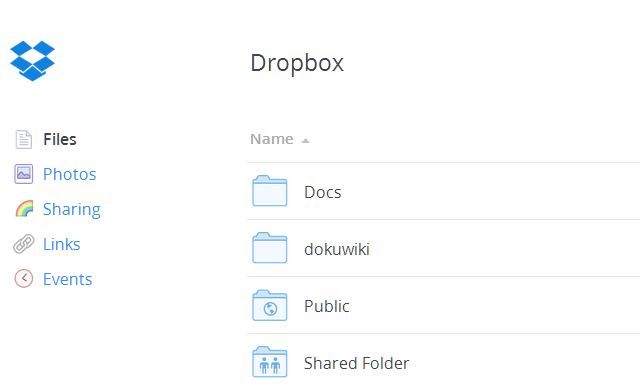 Questa è una schermata di uno dei migliori programmi Windows chiamati Dropbox